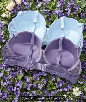 Bra Size 38C (Blue & Purple) Both of Them Is