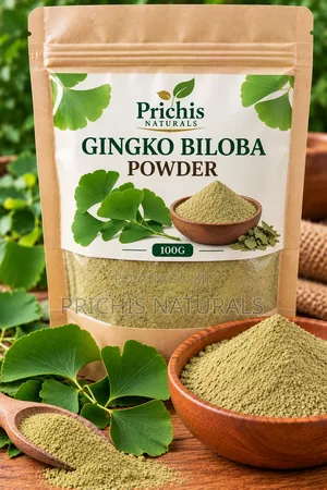 Ginkgo Biloba Powder 100g- Ginkgo Biloba Leaf Powder for Brain Health