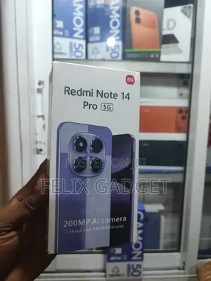 New Xiaomi Redmi Note 14 Pro 5G 512 GB Black
