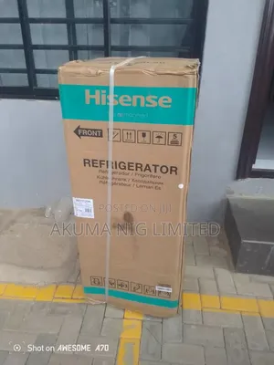 New Hisense Double Door Fridge 124l Fsat Cooling Warranty