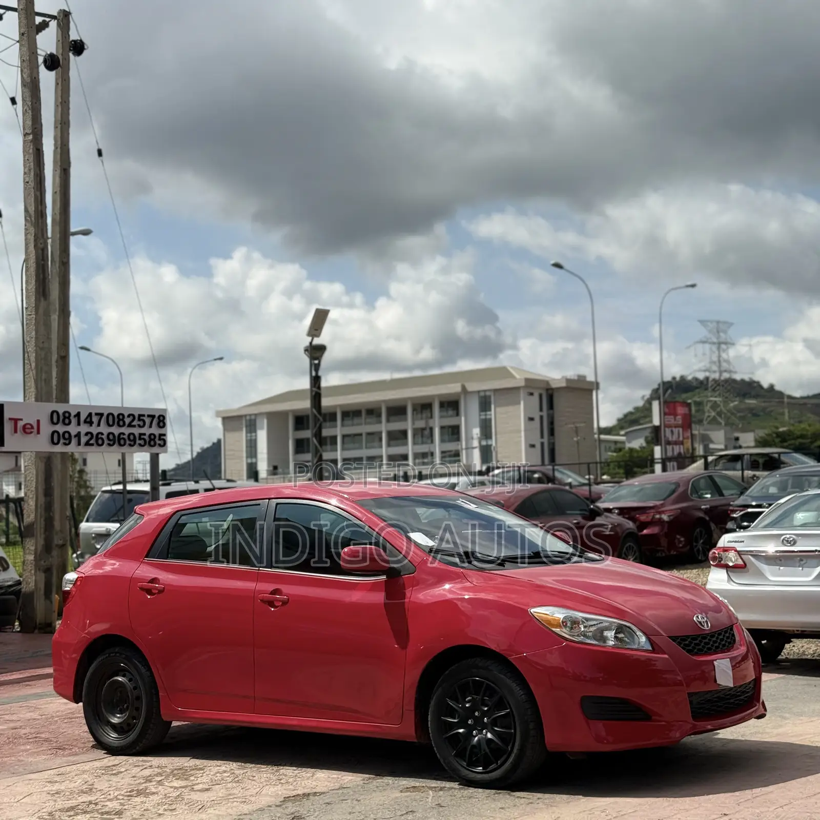 Toyota Matrix 2010 Red