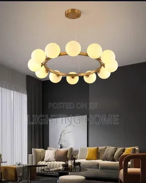 Nodic Glass Chandelier by 12 Hand