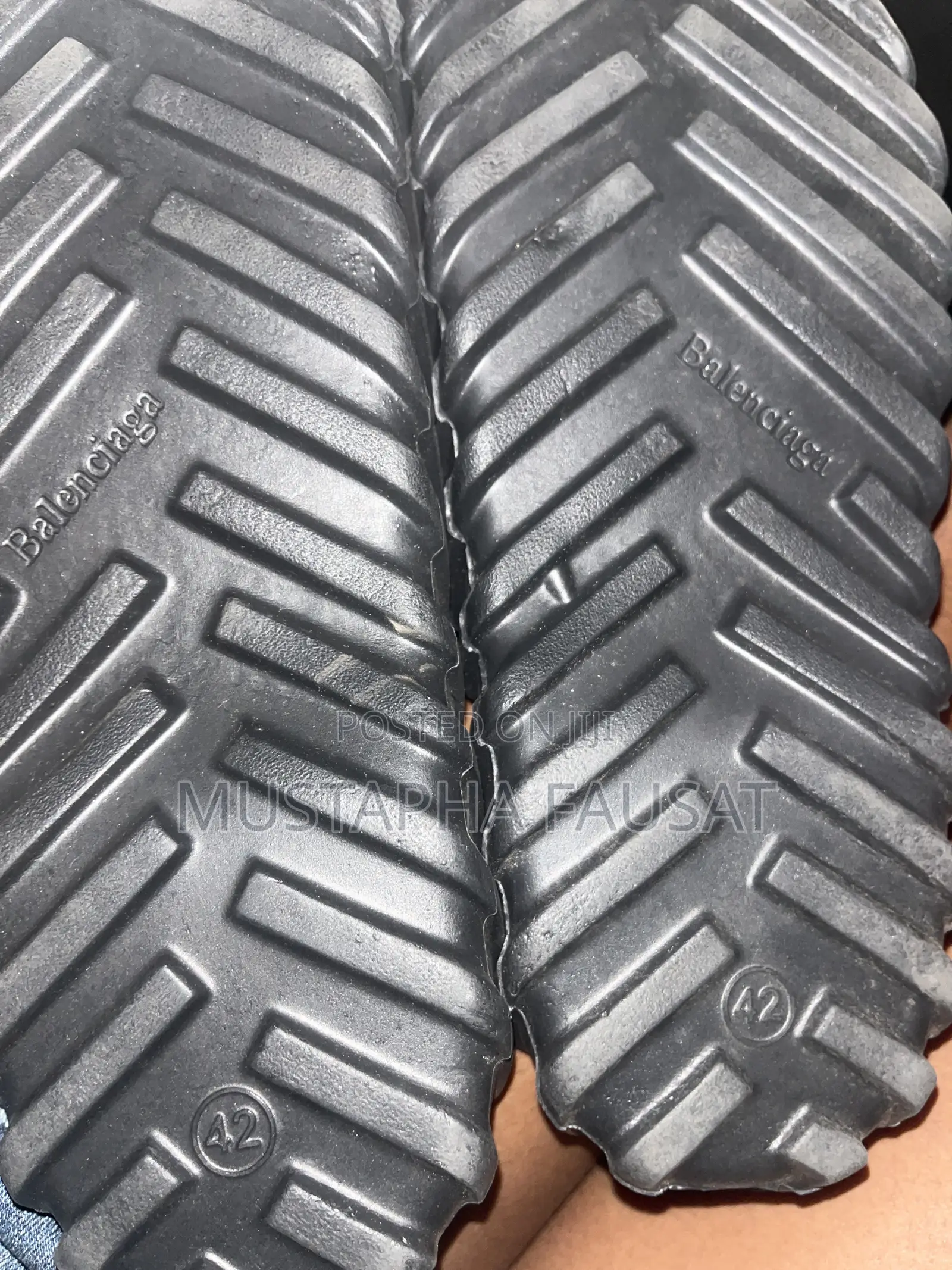 Brand New Balenciaga Pool Slides Size 42