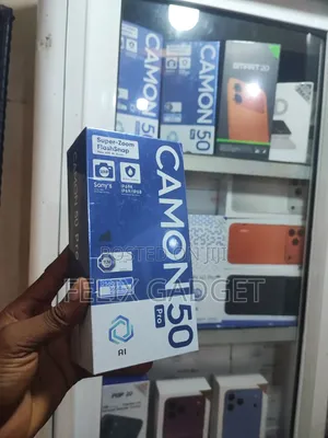 New Tecno Camon 50 Pro 256 GB Black