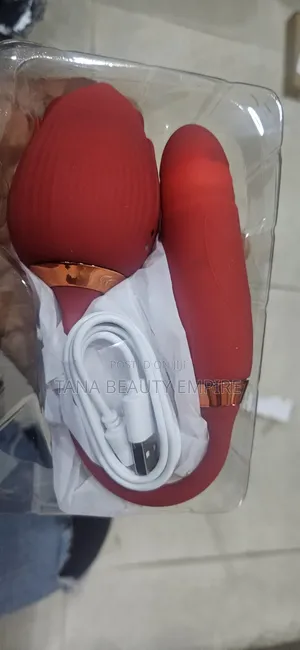 2 in 1 Dildo and Vibrator Waterproof Rose Tongue Pussy Licking Toy