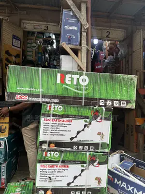 Reto Gasoline Earth Auger Machine 52cc