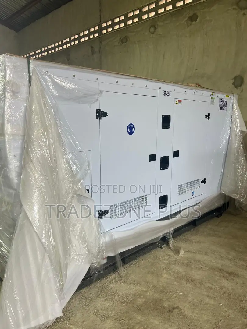 350kVA Perkins Generator With Soundproof Canopy – Ready for Work