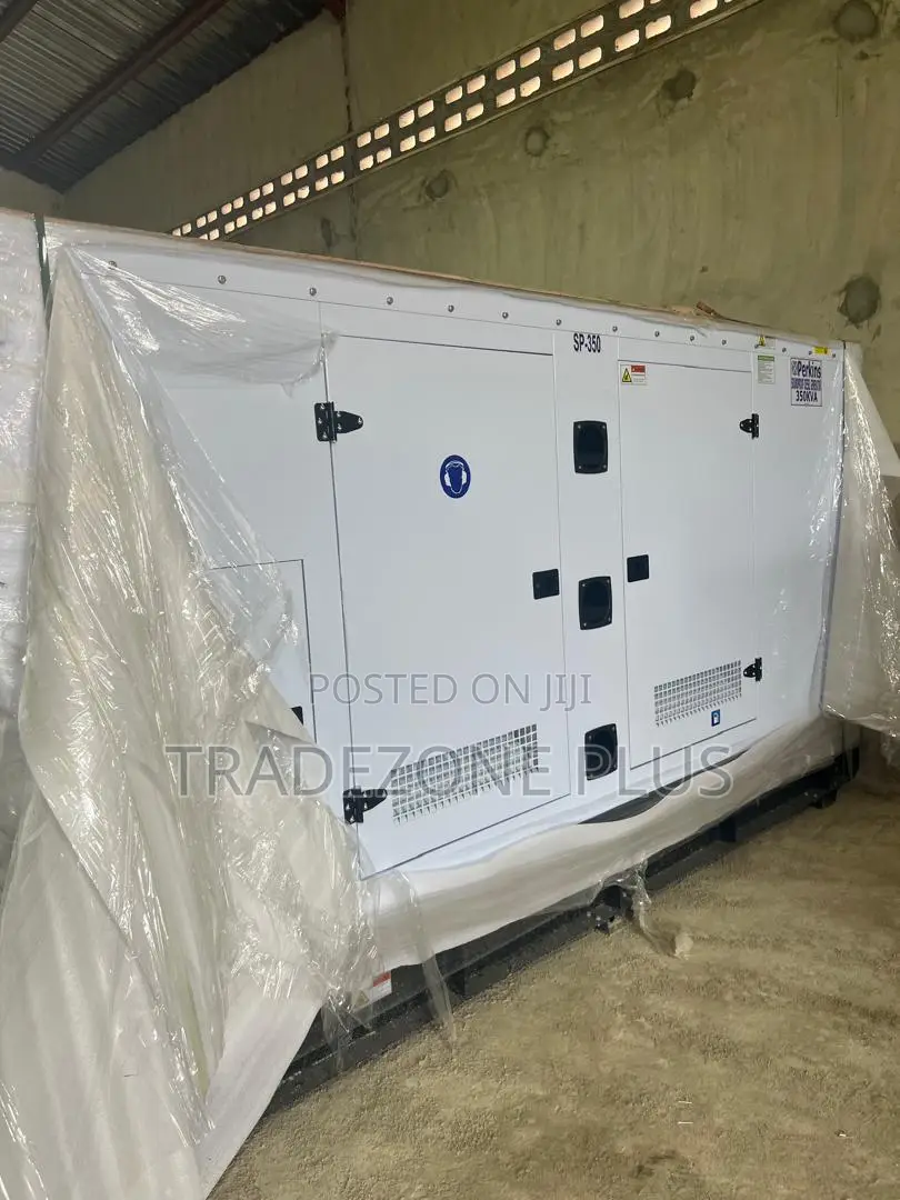 350kVA Perkins Generator With Soundproof Canopy – Ready for Work