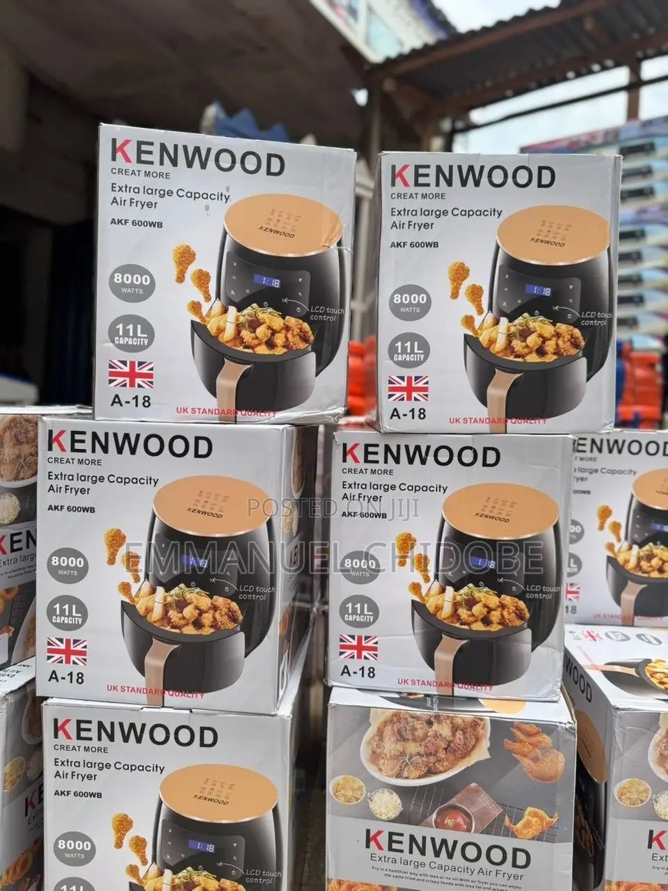 8,000 Watts Kenwood Airfryer