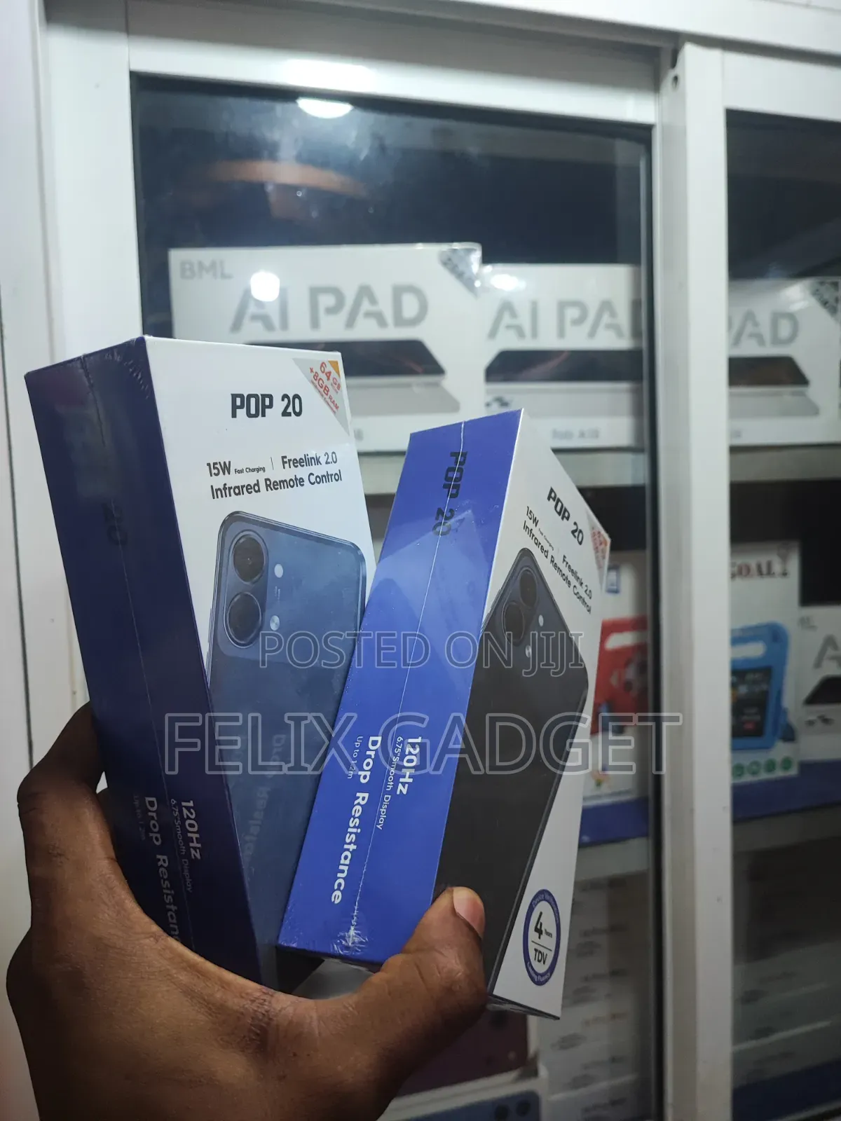 New Tecno Pop 20 128 GB Black