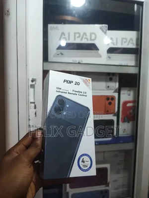 New Tecno Pop 20 128 GB Black