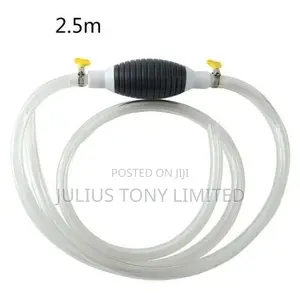 Siphon Pump Petrol Water Oil Liquid Transfer Easy Use Manual