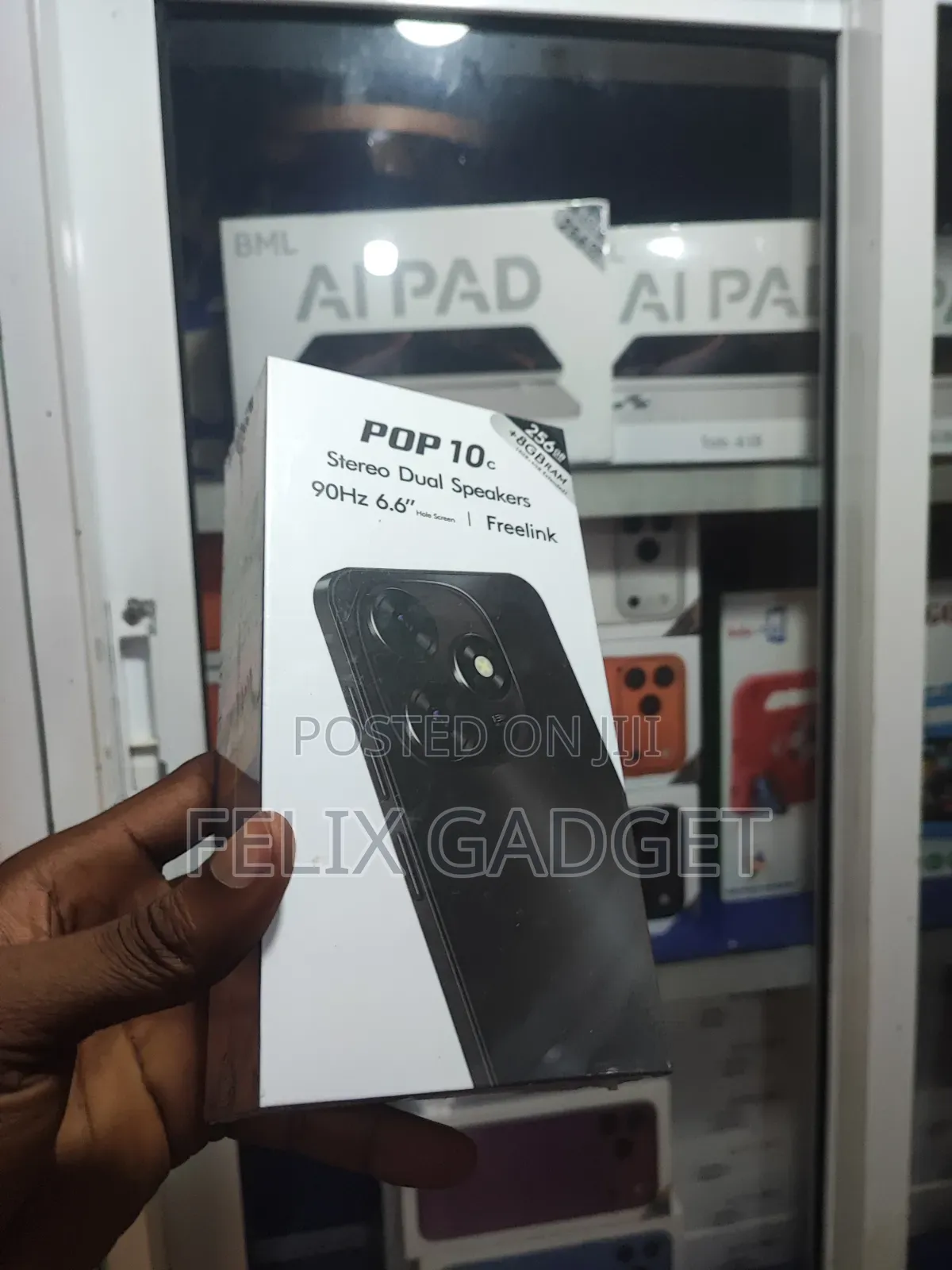 New Tecno Pop 10C 128 GB Black