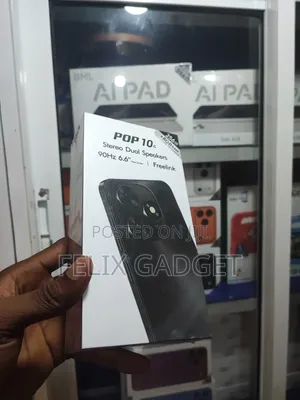 New Tecno Pop 10C 128 GB Black