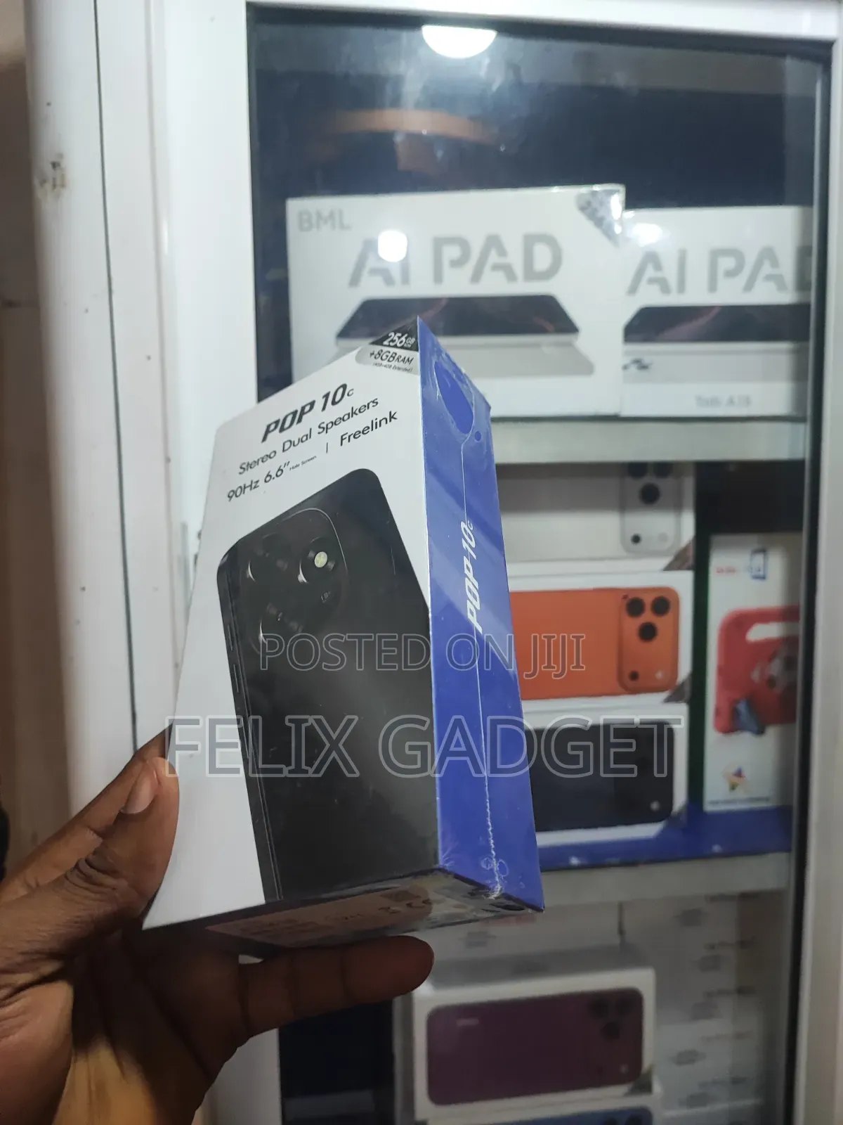New Tecno Pop 10C 128 GB Black