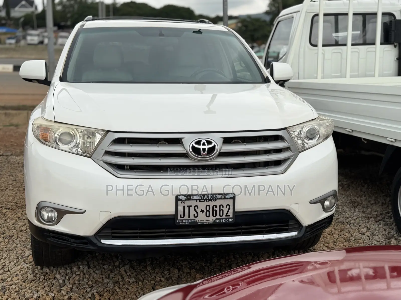 Toyota Highlander Limited 2012 White
