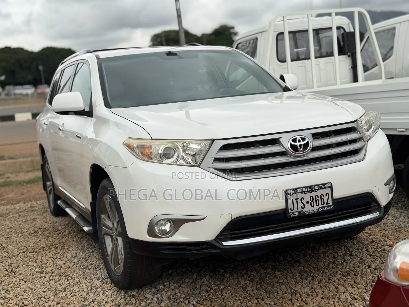 Toyota Highlander Limited 2012 White