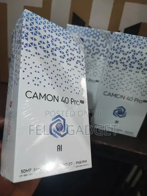 New Tecno Camon 40 Pro 5G 256 GB Black
