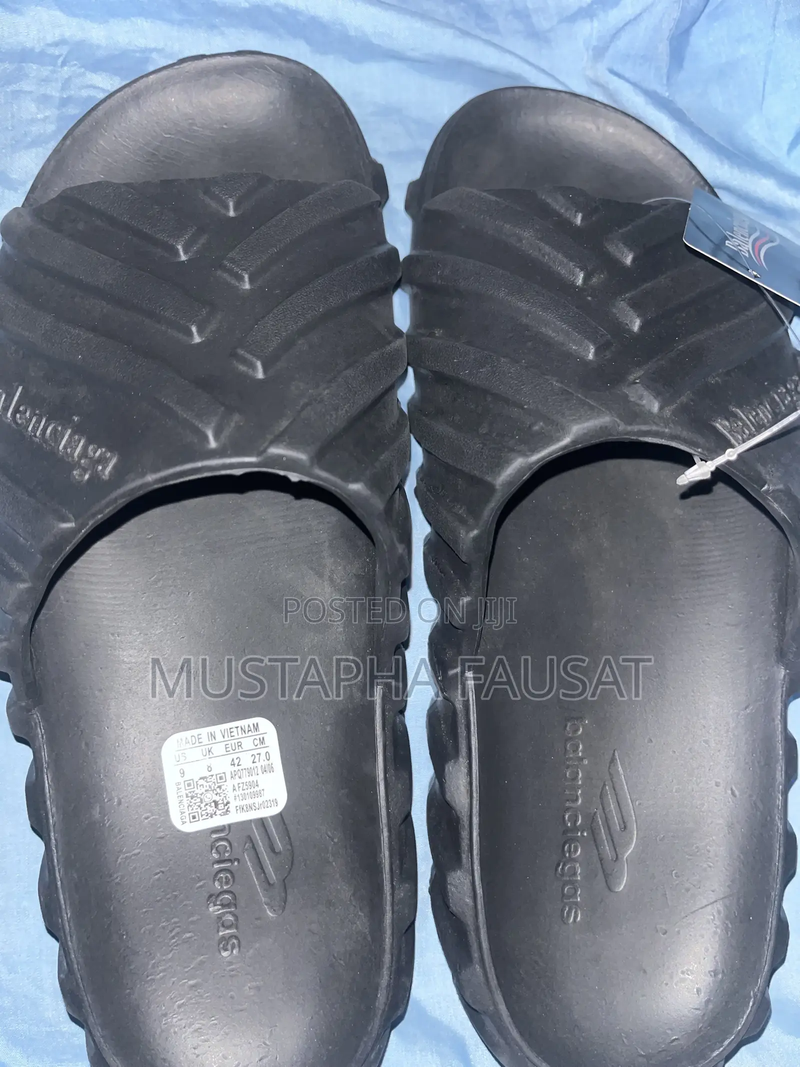 Brand New Balenciaga Pool Slides Size 42