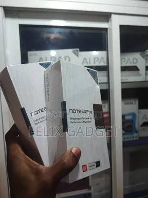 New Infinix Note 60 Pro 256 GB Black
