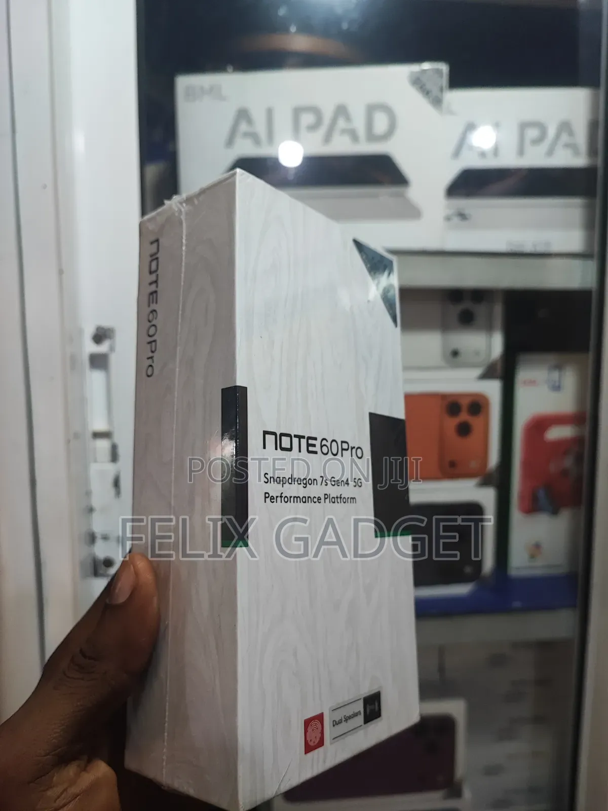 New Infinix Note 60 Pro 256 GB Black