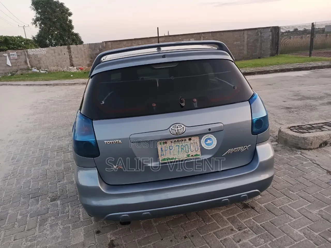 Toyota Matrix 2007 Blue