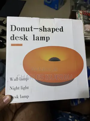 Orange Mode Lamp Modern House Decor