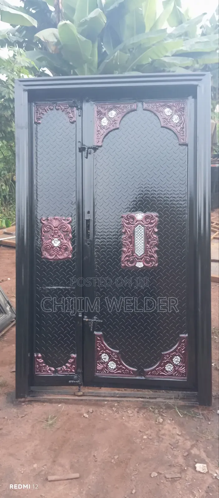 Solid Security Door Constructed With 2.5mm Chaka