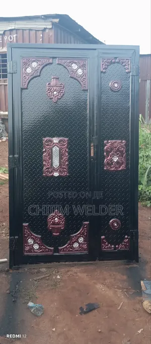 Solid Security Door Constructed With 2.5mm Chaka