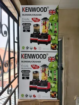 Kenwood Blender/Crusher 2 in 1 KD-8855 - 12000W 3L With Dry Mill -