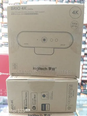 Brio Logitech Webcam With Ultra Hd Video HDR