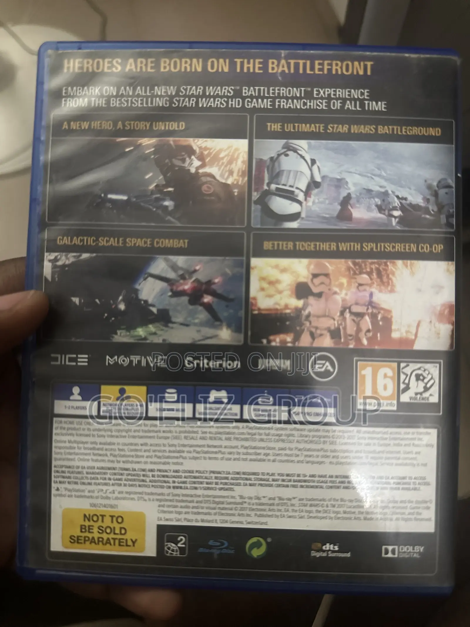 Star Wars Battlefront 2 PS4 CD
