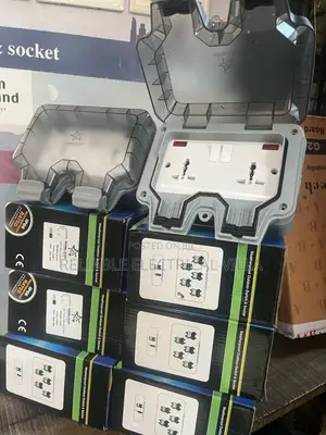 Water Proof Double Socket