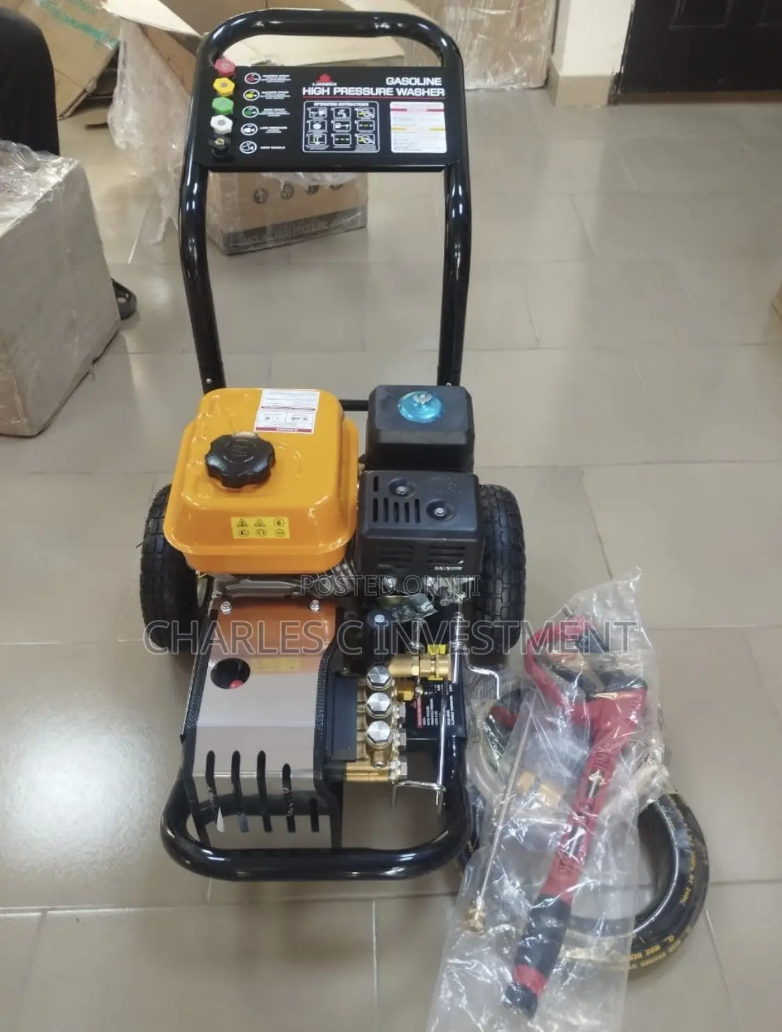 7.0HP Lingben High Pressure Washer LB-180B