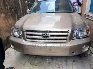 Toyota Highlander 2006 Gold