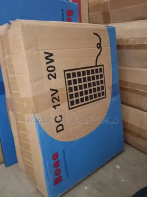 BONA DC Solar Panel Mono 20w 12v