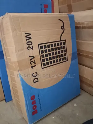 BONA DC Solar Panel Mono 20w 12v