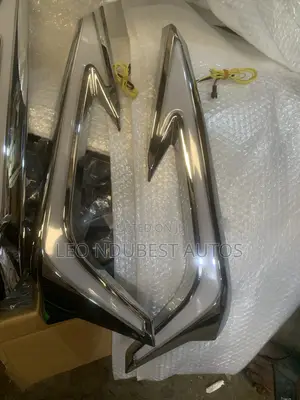 Bumper Spoiler Lights Toyota Prado 2018