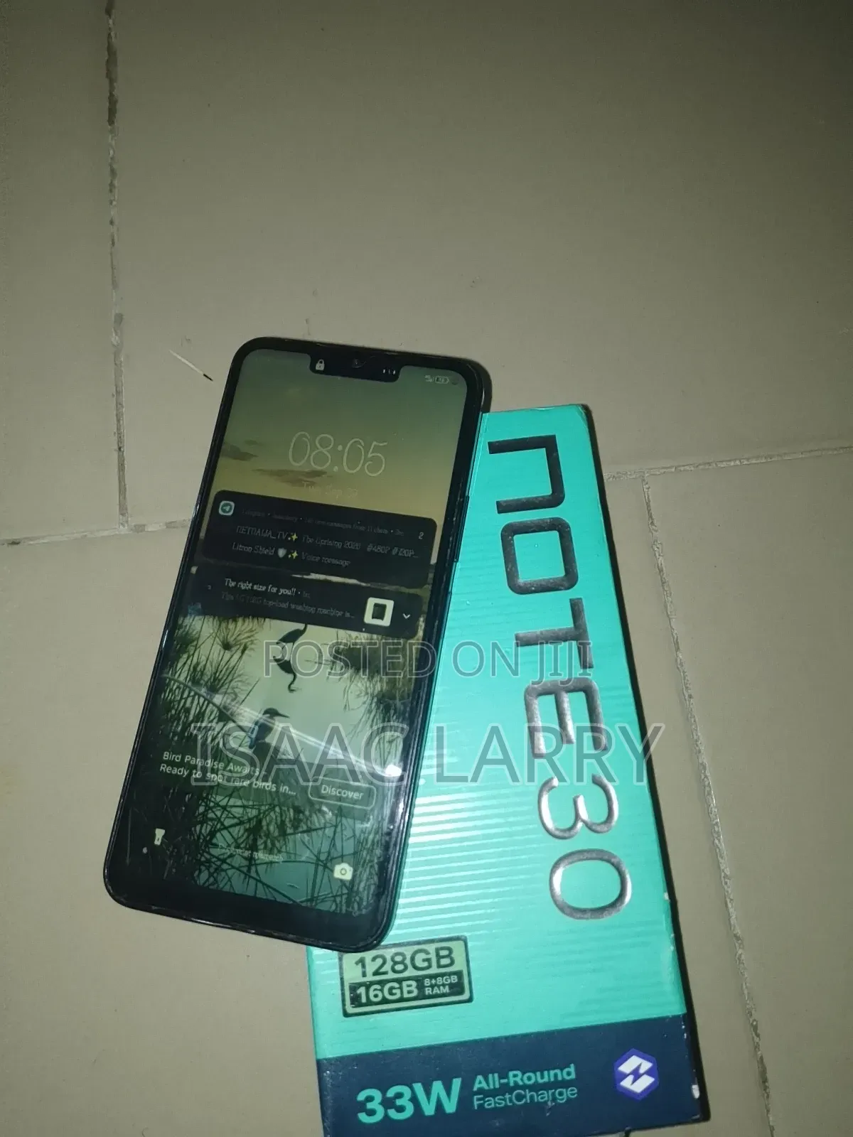 Infinix Note 30 128 GB Black