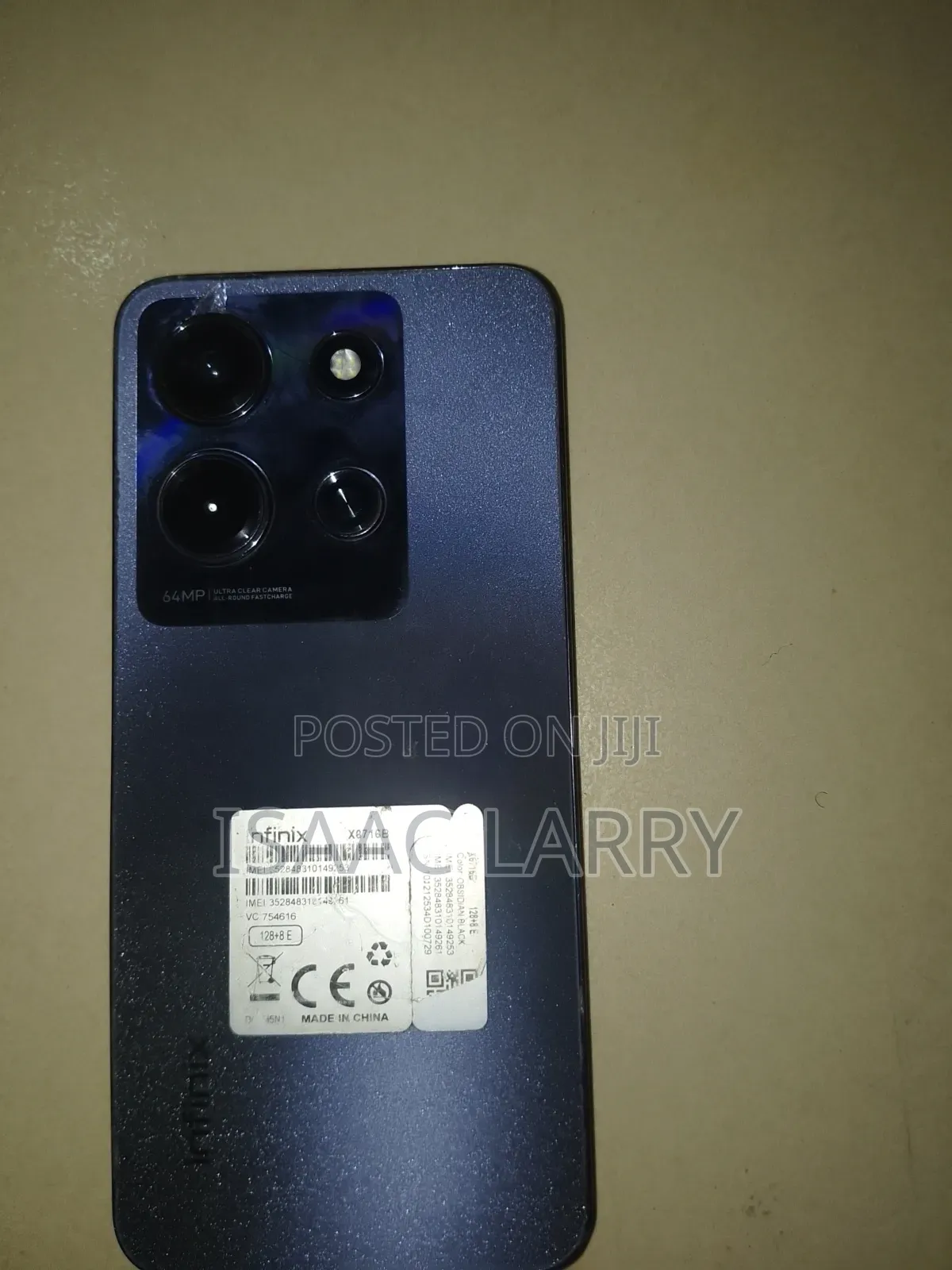 Infinix Note 30 128 GB Black