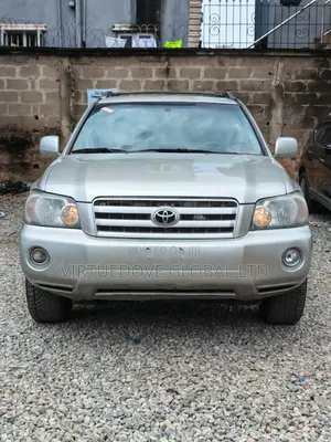 Toyota Highlander V6 2006 Gray