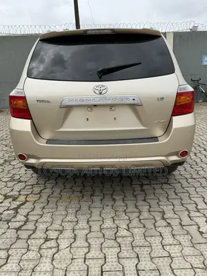 Toyota Highlander Limited 2008 Red