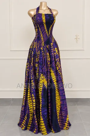 Ankara Smoky Dress