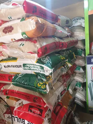 50kg Premium Nigerian Rice - Clean and Well-Processed
