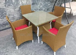Brown Rattan Big Boy Outdoor Set