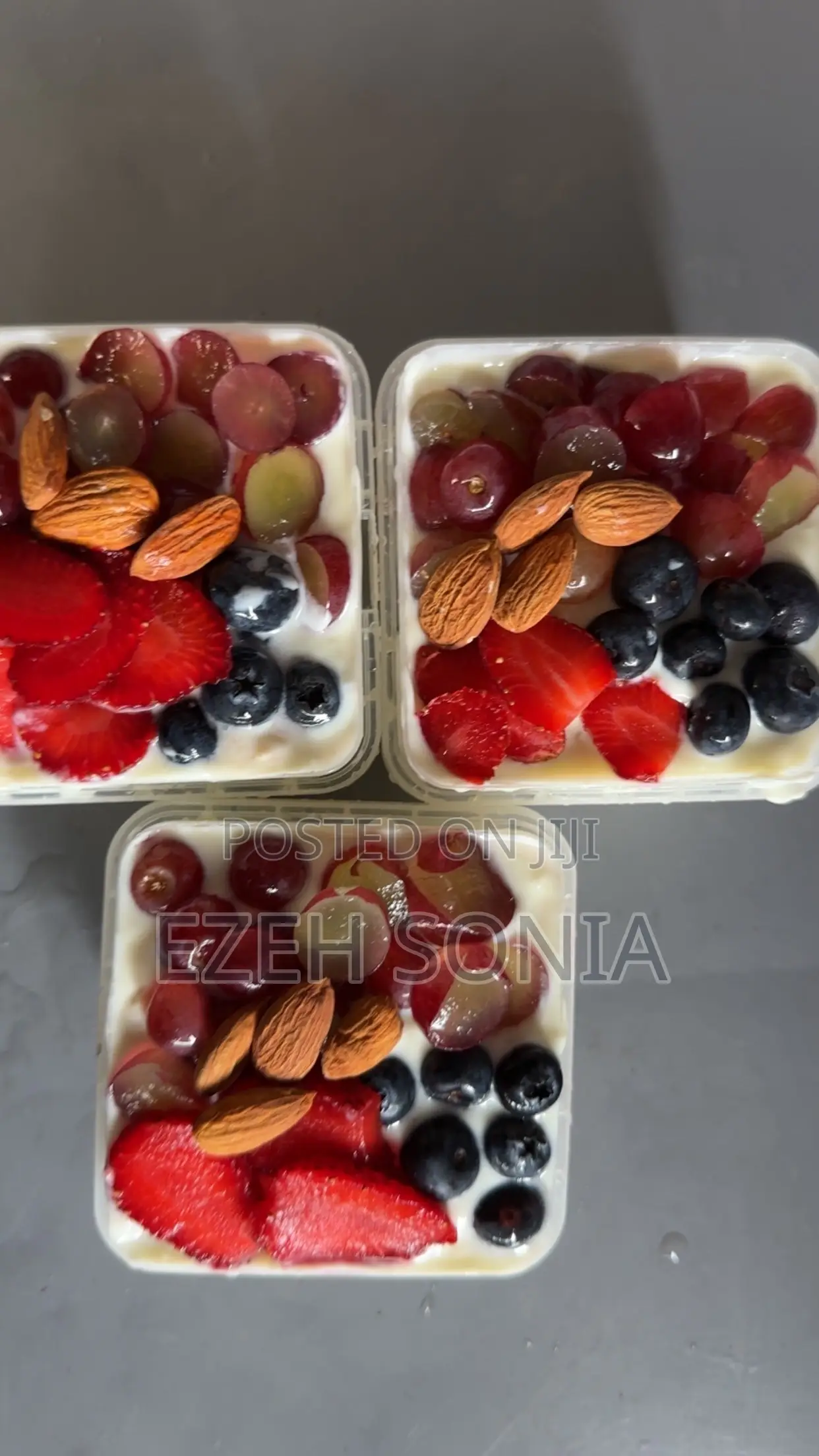 Fruit and Nut Parfait