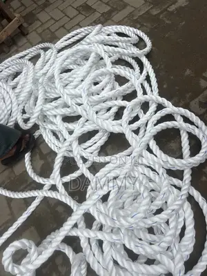 Heavy-Duty White Synthetic Rope