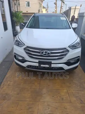 Hyundai Santa Fe 2017 White