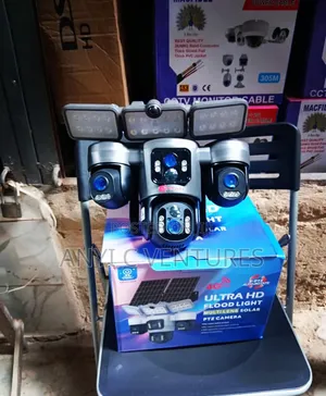 Four Len's Solar CCTV Camera