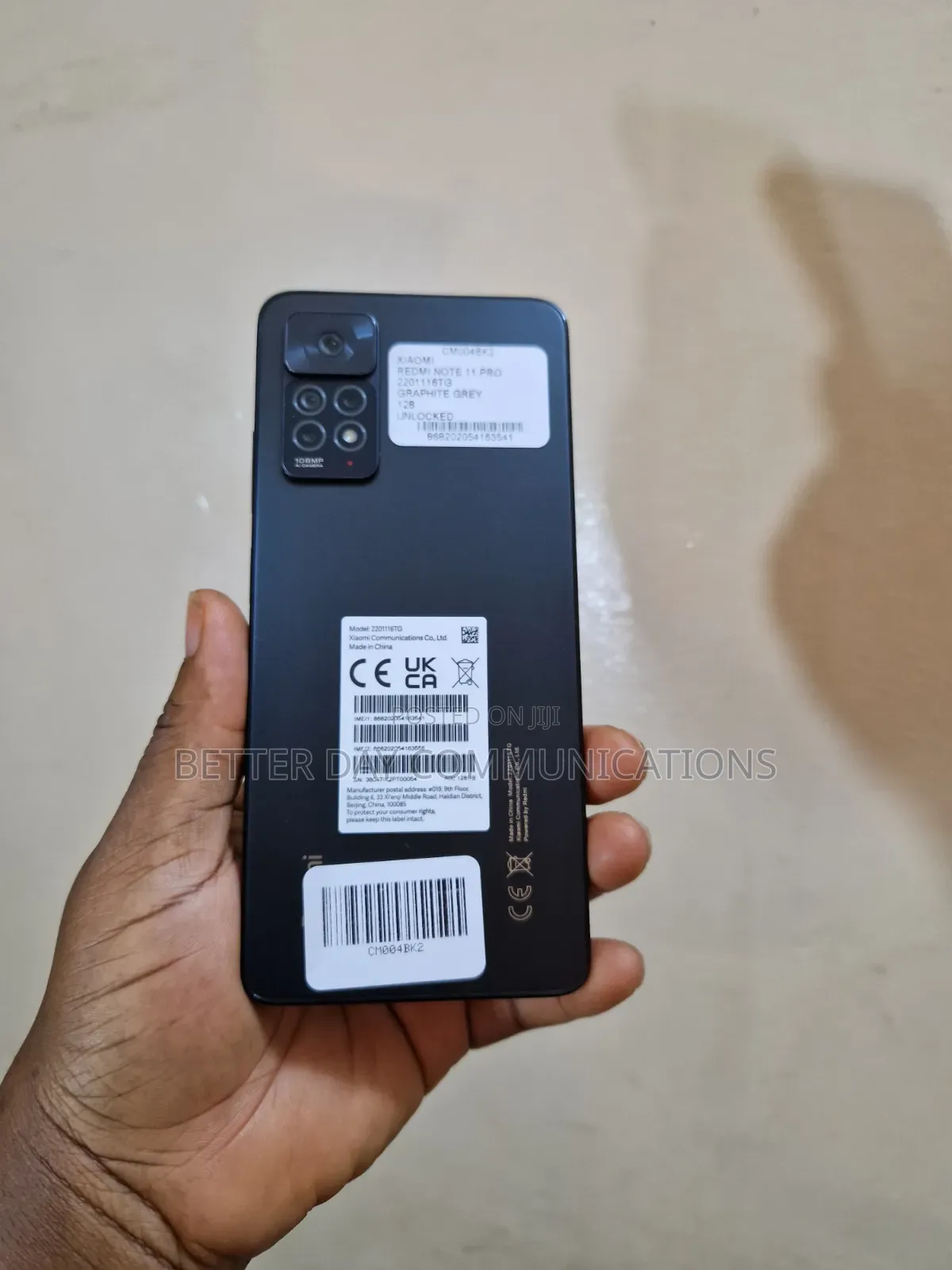 Xiaomi Redmi Note 11 Pro 128 GB Black